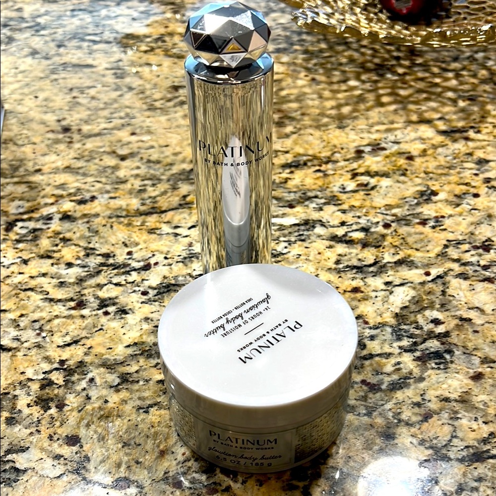 Bath and Body Works Platinum set!